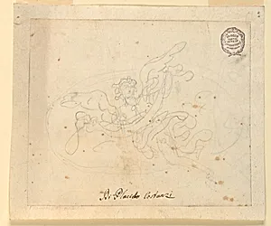 Sketch for a Flying Angel