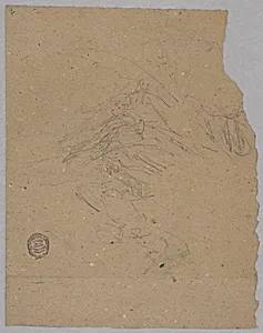 Sketch of Heavenly Figures by Francis Augustus Lathrop, (American, 1849–1909)