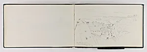 (Sketchbook) The Rhine from Klein Laufenberg by George Elbert Burr