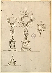 Sketches for a Monstrance