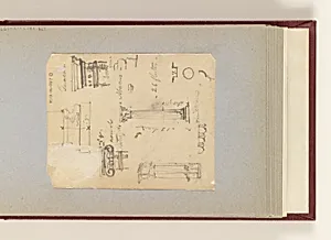 Sketches of Proportions of Classical Orders of Architecture by Winslow Homer, American, 1836â1910