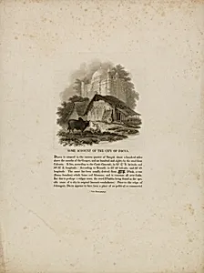 Some Accounts from the City of Dacca (miscellaneous pages from book)
