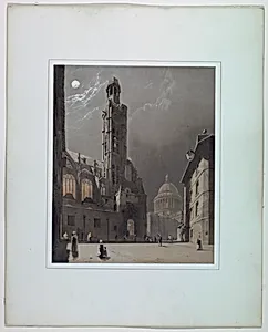 St. Etienne du Mont and the Pantheon, Paris