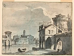 Stage Design, Buildings on Riverside