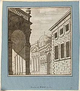 Stage Design: City with a Loggia