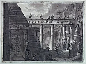 Stage Design, Egyptian Temple