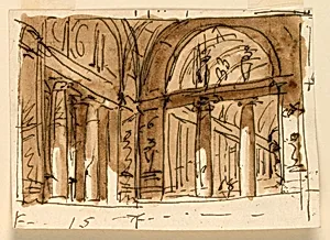 Stage Design for a Classical Palace Interior