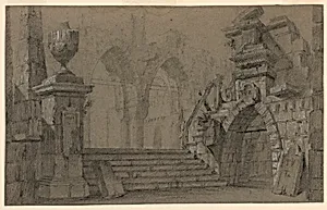 Stage Design, Gothic Ruins