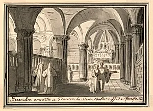 Stage Design, Interior of Church