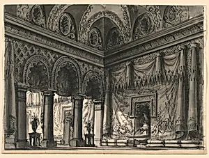 Stage Design, Interior of Oriental Palace