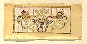 Stained glass window panel