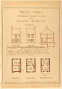 Standardized Rural House by Hector Guimard, (French, 1867–1942)