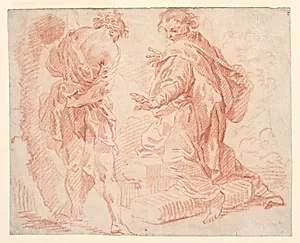 Standing and Kneeking Figures
