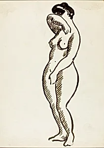 Standing Female Nude