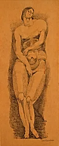 Standing Female Nude