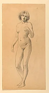 Standing Female Nude