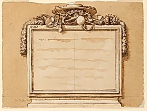 Standing frame by Giuseppe Barberi, Italian, 1746–1809
