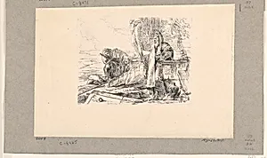 Standing Magus, Seated Soldier, and a Man, from the Vari Capricci