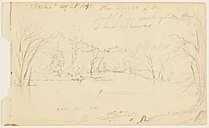 Streeke Pond, Catskill, New York by Frederic Edwin Church, American, 1826–1900