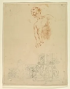 Study for a group, âVintage Festival,â Mendelssohn Glee Club, New York, NY