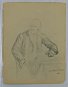 Study for a Portrait of Albert Gallatin, Seated