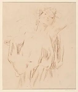 Study for a woman, âVintage Festival,â Mendelssohn Glee Club, New York, NY