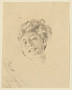 Study for a woman, âVintage Festival,â Mendelssohn Glee Club, New York, NY