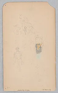 Study for a woman, âVintage Festival,â Mendelssohn Glee Club, New York