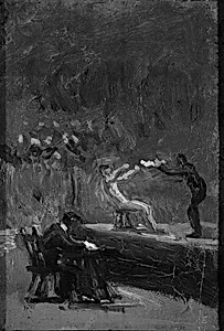Study for "Between Rounds"