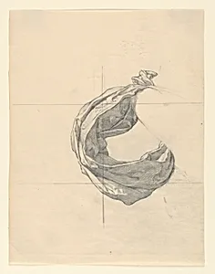 Study for "Commerce," "Passing Commerce Pays Tribute to the Port of Cleveland," United States Custom House, Cleveland, OH