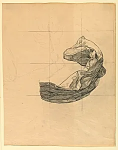 Study for "Commerce," "Passing Commerce Pays Tribute to the Port of Cleveland," United States Custom House, Cleveland, OH