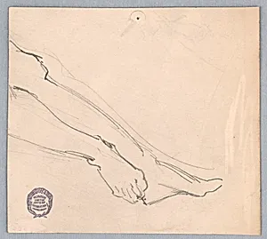Study for "Diana and Her Attendants among the Constellations" by Francis Augustus Lathrop, (American, 1849–1909)