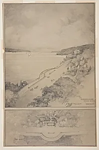 Study for Inspiration Point, Riverside Drive, New York City