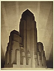 Study for Maximum Mass Permitted by the 1916 New York Zoning Law, Stage 4