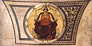 Study for Mosaic, Wisconsin State Capital, "Justice"