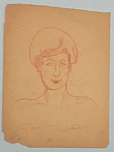 Study for portrait, Bell Tilghman