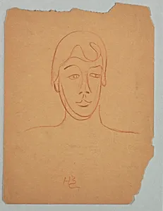 Study for portrait, Bell Tilghman