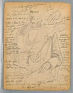 Study for Portrait of Mr. Winthrop