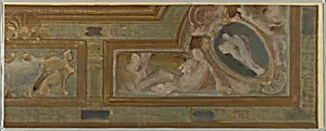 Study for Section of Ceiling Ornament