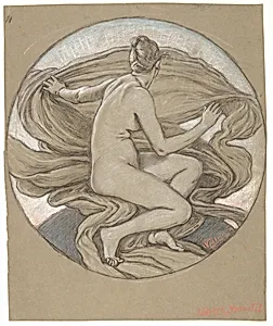 Study for "The Morning Glory"