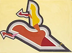 Study in Rhythm: Red and Gold