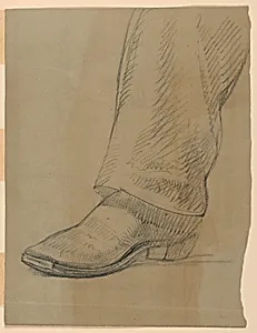 Study of a Foot for "The Atlantic Cable Projectors"