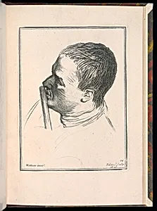 Study of a Man Playing a Flute
