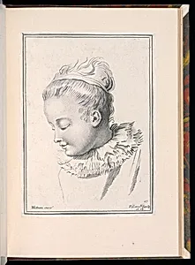 Study of a Young Girl's Head