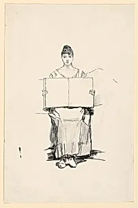 Study of a Young Woman by Unknown
