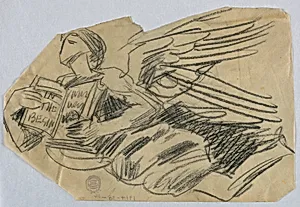 Study of Angel with a Book