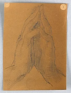 Study of Hands by Francis Augustus Lathrop, (American, 1849–1909)