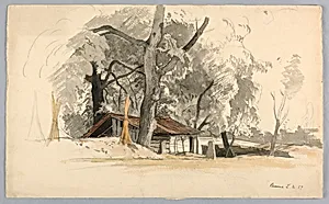 Study of landscape, Baveno, Lake Maggiore, Italy