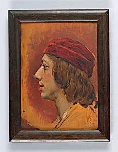 Study of man by Kenyon Cox, American, 1856–1919