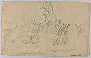 Study of Three Figures